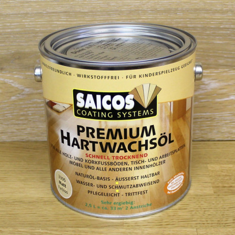 Масло воск для дерева «Saicos Premium Hartwachsolot»
